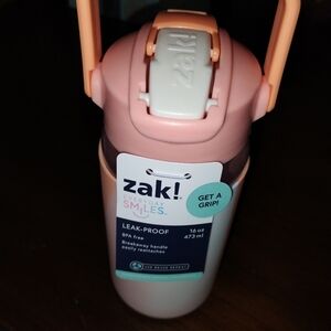 Zak Orange Water Bottle New